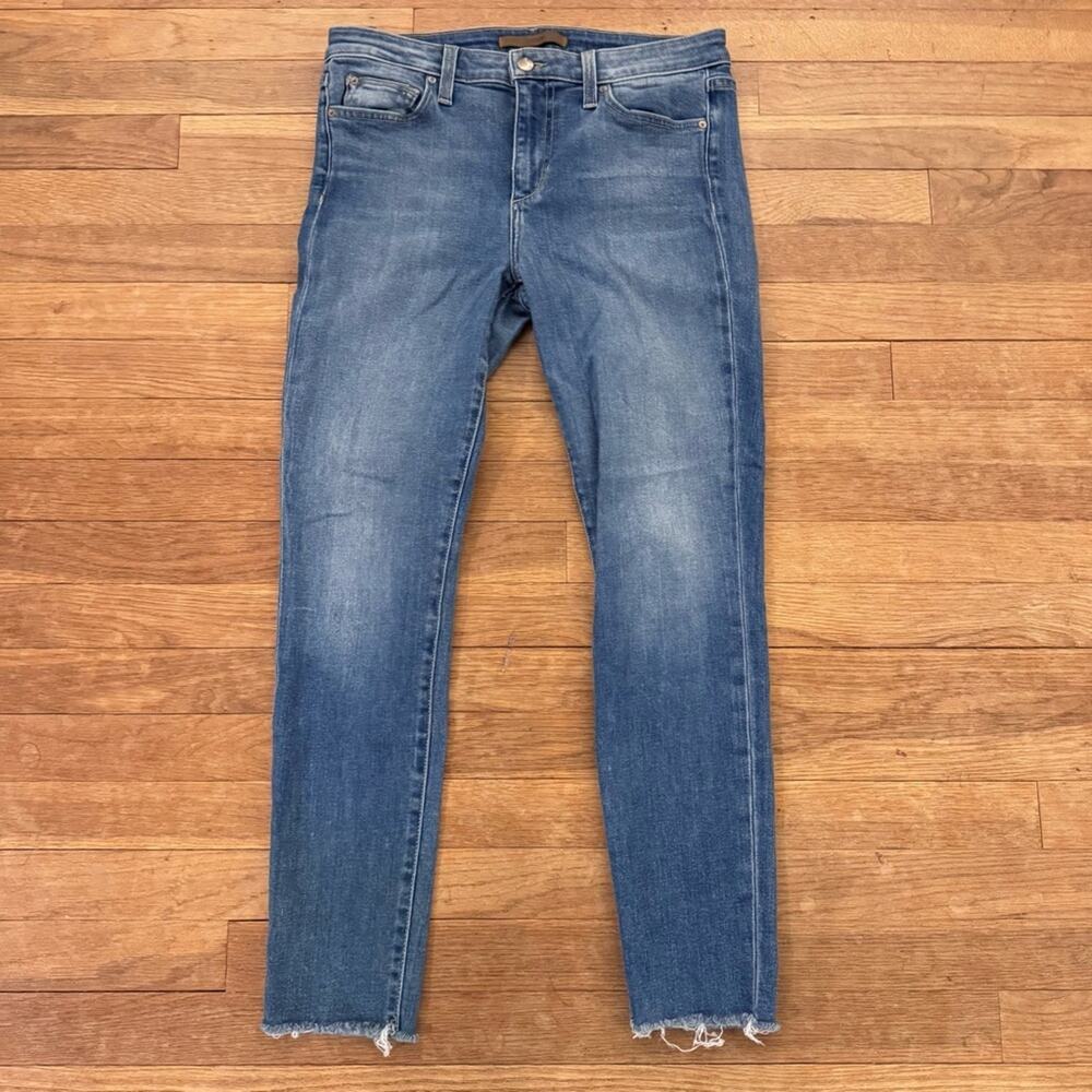 Joe's Jeans Women's The Icon Mid Rise Skinny Ankle Jeans Size 30 b7